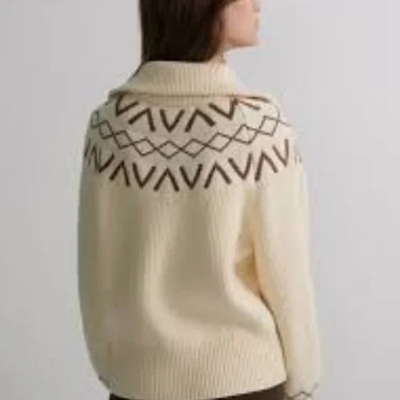 Sigrid Fairisle Half-Zip - Picture 3 of 3